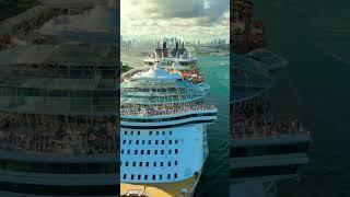 Worlds Largest Cruise Ship  Wonder of the Seas  #shorts #viral #short