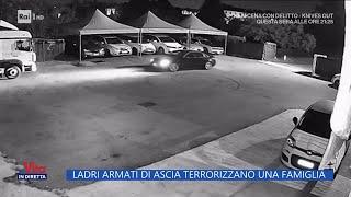 Ladri armati di ascia terrorizzano una famiglia - La Vita in diretta 09112022