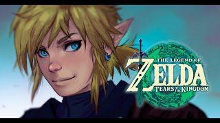The Legend of Zelda Tears of the Kingdom - Speed painting - Work in Progress