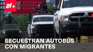 Grupo armado secuestran autobús con migrantes en Reynosa Tamaulipas - Despierta