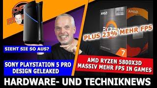 AMD Ryzen 5800X3D 23% FPS-Boost  Playstation 5 Pro Design geleaked  Nvidia schockt schon wieder