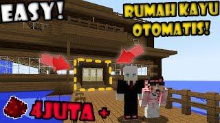 CARA BIKIN RUMAH KAYU SERBA OTOMATIS UNTUK PEMULA - Minecraft Alliance #1