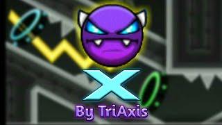 EASY DEMON X 100% 3 coins  Level by TriAxis