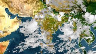 Must Watch Cloud build up of Cyclone Vayu in less than 30 seconds 13-06-2019  Skymet Weather