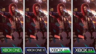 Cyberpunk 2077  Xbox One SX vs Xbox Series SX  1.6 Patch Comparison & FPS  Analista De Bits