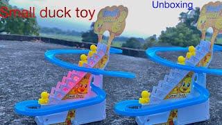 small duck toy setting dekhe video me mini up toy