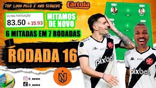 TOP5 DA LIGA DOS YOUTUBERS 2023 - MÉDIA +80pts POR RODADA EM 2 ANOS  TOP1.000 NACIONAL PELO 2º ANO