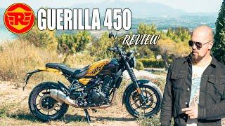 NEW Royal Enfield Guerrilla 450 Review In Barcelona City & Mountains  The Real Roadster Reborn?