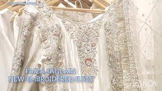 FAIZA SAQLAIN & AGHA NOOR   FORMAL DRESSES  October 4 2022