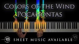 Pocahontas - Colors of the Wind Easy Piano Cover