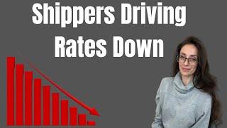 Trucking Carnage Shippers Drive Rates Down As Carriers Concede To Low Rates