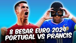 Prediksi Portugal vs Prancis Perempat Final Euro 2024