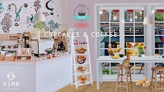 Cupcakes & Coffee Shop Ambience - Bakery Shop Sounds Cafe Noises Relaxing Jazz Music - Study ASMR