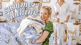 SUMMER CLOTHING HAUL ️ the cutest summer outfit ideas