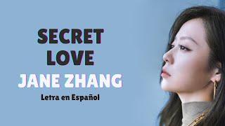 Jane Zhang 张靓颖 Secret love 暗恋Sub EspañolPinyinChino