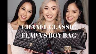 CHANEL Classic Flap Vs Boy Bag  Review & Comparison