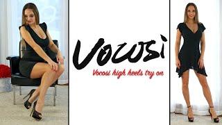 VOCOSI SHOES  FANCY HEELS TRY ON  STILETTOS