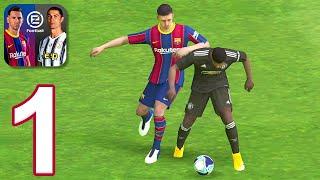 PES 2021 Mobile - Gameplay Walkthrough Part 1 - Tutorial iOS Android