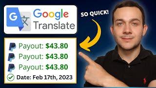 Get Paid Using Google Translate Make Money Online 2023