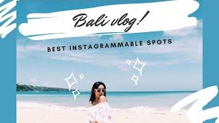 INSTAGRAMMABLE PLACE IN BALI  #BALIVLOG