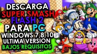 Como Tener  Super Smash Flash 2 ULTIMA VERSION Para PC   EnderMW