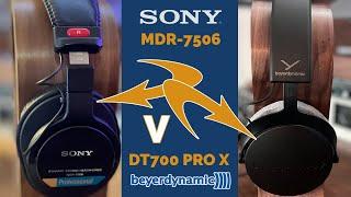 Sony MDR 7506 Review v Beyerdynamic 700 Pro X  David Lewis talking tech & audio
