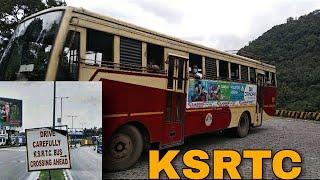 STATUS VEDIO  KSRTC BUS IN THAMARASSERY  kerala State Road Transport Corporation