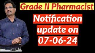 Telangana grade II Pharmacist Notification Update