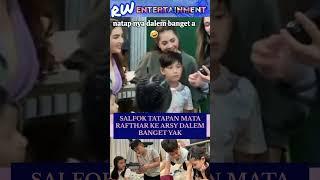 Dalem banget ya aa tatapannya #tatapanmataku #rafathar #arsy #dalem #news #salting #trending #viral