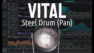 How To Steel DrumPan in Vital - Synthesis Sound Design Tutorial