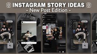 3 Creative NEW POST Instagram Story Ideas  using the IG APP ONLY  Instagram Story Aesthetic