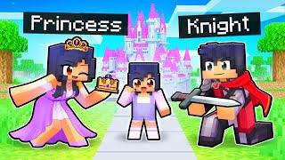 Adopted by a PRINCESS and KNIGHT in Minecraft