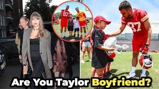 Are You Taylors Boyfriend Travis Kelce & Patrick Mahomes Meet Adorable Taylor Swift Fan