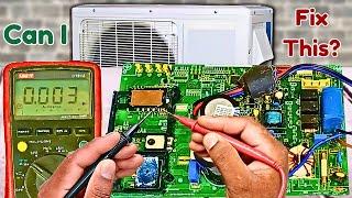 Testing Mini Split AC Circuit After Another Workshops Failed Repair