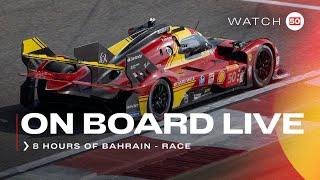 Onboard the #50 LIVE race action at 8H of Bahrain 2024  Ferrari Hypercar  FIA WEC