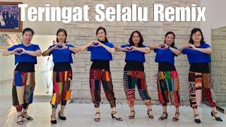 Teringat Selalu Remix Line Dance demo & count