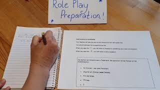 German GCSE Role Play Preparation