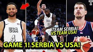 Game 1 na Team USA kontra sa Team Serbia  tapatan ng malalakas dito sa group c