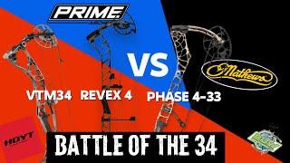 BATTLE OF 34s - MATHEWS VS PRIME VS HOYT