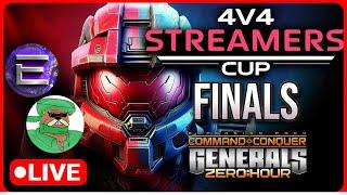 $650 4vs4 Streamers Tournament Finals Team ExCaL vs Team Marakar  C&C Generals Zero Hour