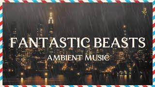Fantastic Beasts Ambient Music  Raining in New York  Relaxing Studying Sleeping