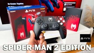 PlayStation 5 - Limited Edition Spider-Man 2 Console Unboxing and Setup EVERYTHING YOU NEED TO KNOW