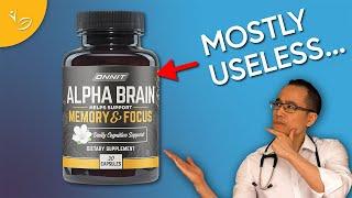 A Doctor Reviews Onnit Alpha Brain