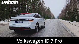 2024 Volkswagen ID.7 Pro 286hp  Walkaround  Acceleration  Fly by  Range test  4K