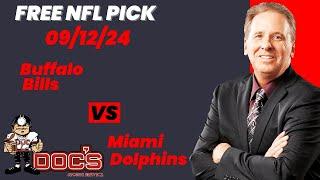 NFL Picks - Buffalo Bills vs Miami Dolphins Prediction 9122024 Week 2 NFL Free Best Bets & Odds