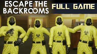 Escape the Backrooms UPDATED  Full Game Walkthrough  No Commentary