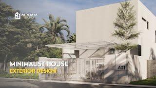 Desain Rumah Minimalis Dua Lantai di Lahan 10 x 22 #jasadesainrumah