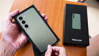 QUICK UNBOXING - GALAXY S23 GREEN