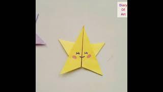 Paper Christmas Stars  Ytshorts  Shorts  Paper Crafts  Diary Of Art