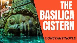 The Basilica Cistern built by Justinian